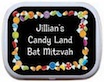 personalized candy theme mint and candy tin